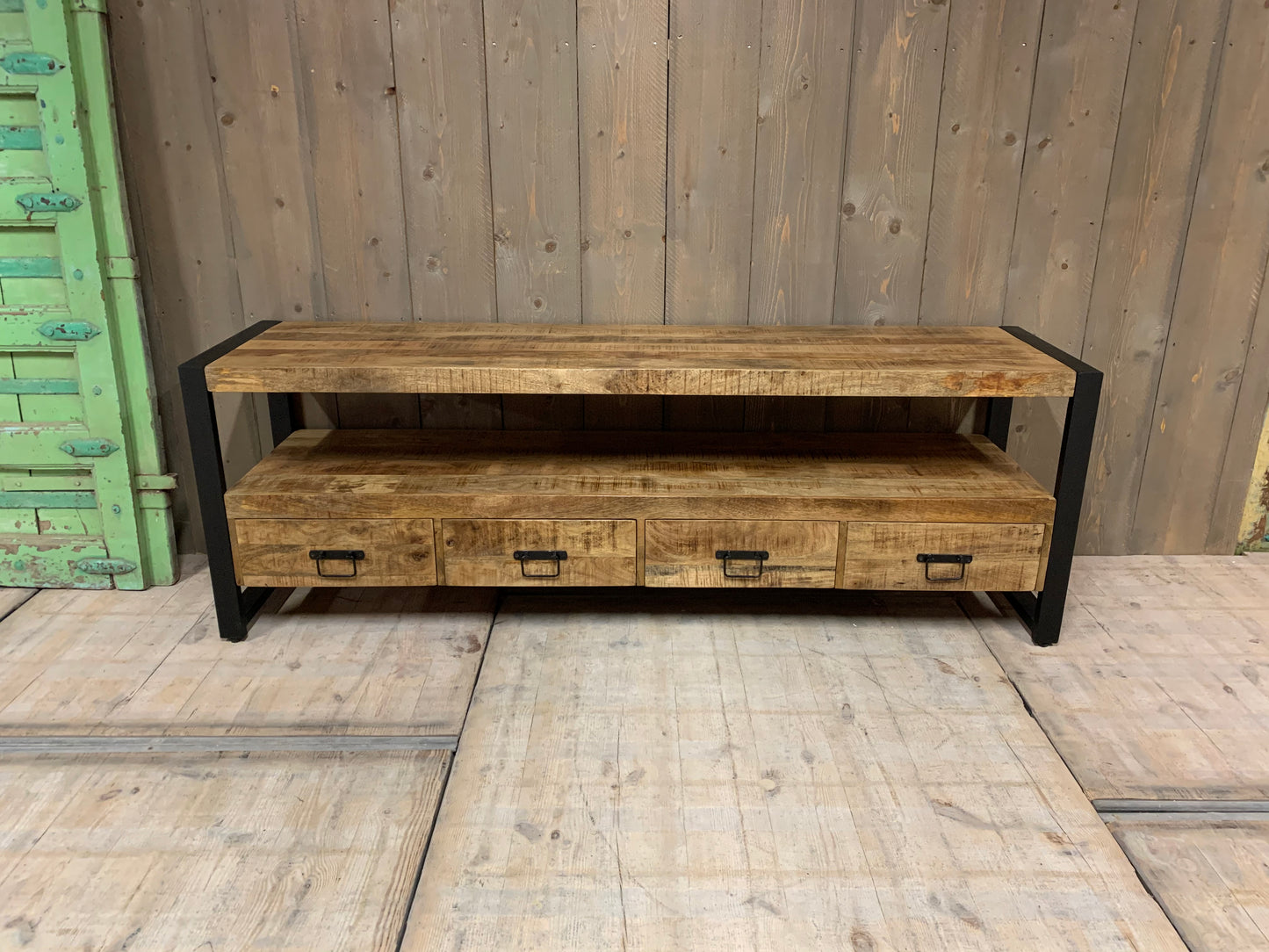 Tv meubel mangohout Brit 180 cm