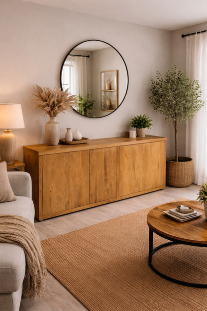 Dressoir mangohout Square 200 cm