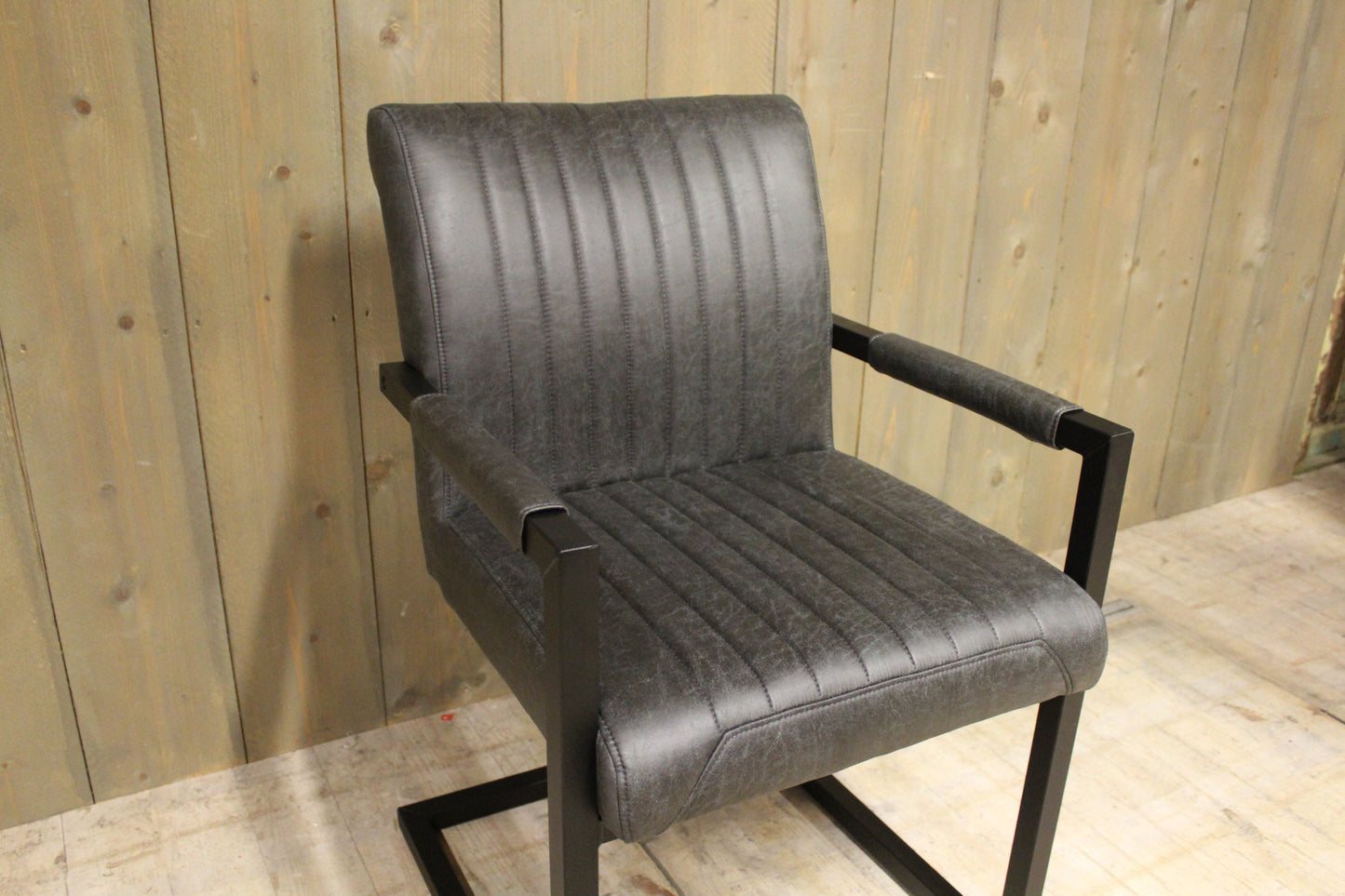 Eetkamerstoel Rick Antraciet