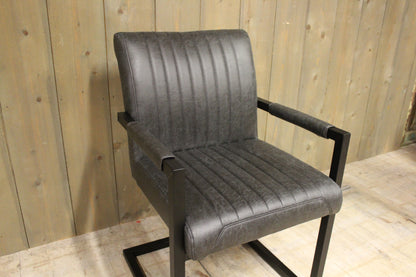 Eetkamerstoel Rick Antraciet