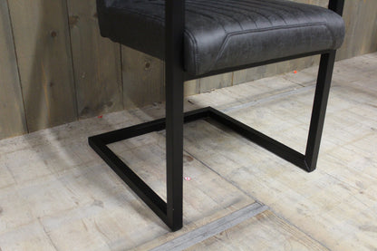 Eetkamerstoel Rick Antraciet