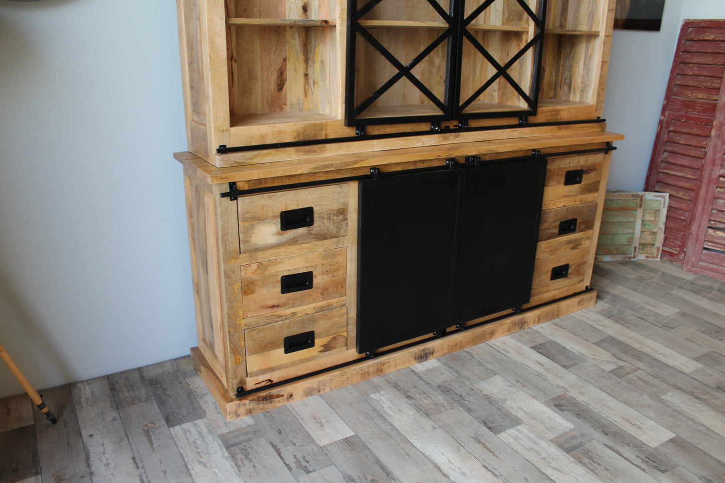 Buffetkast mangohout Nora 190 cm