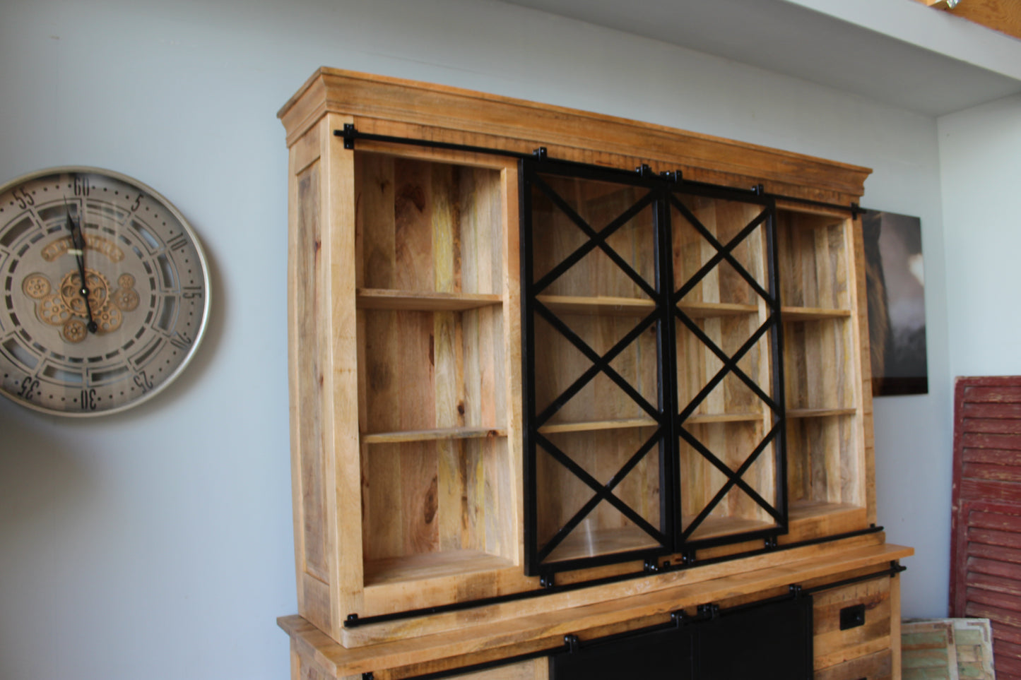 Buffetkast mangohout Nora 190 cm