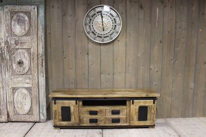 Tv meubel mangohout Jupiter 200 cm