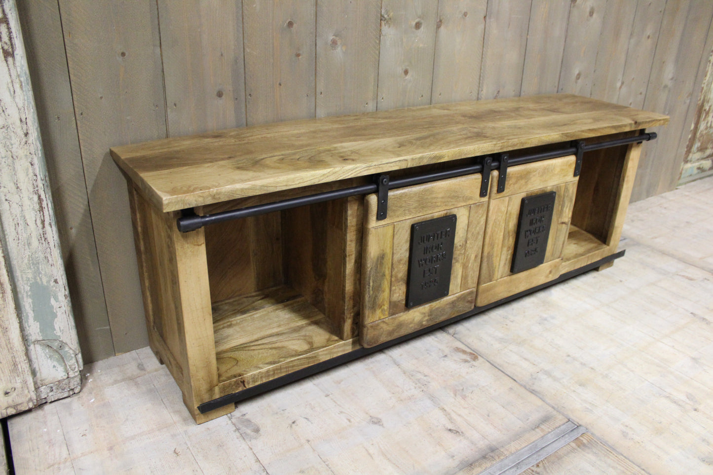 Tv meubel mangohout Jupiter 200 cm