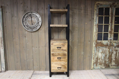 Boekenkast mangohout Brit 55 cm