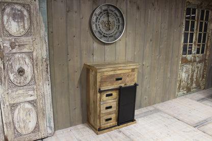 Wandkast mangohout Nora 75 cm