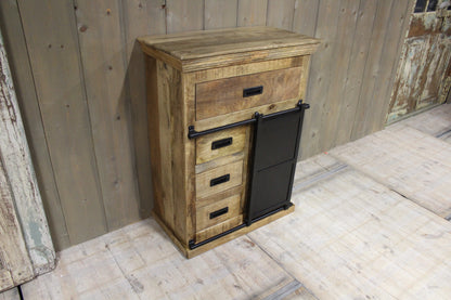 Wandkast mangohout Nora 75 cm