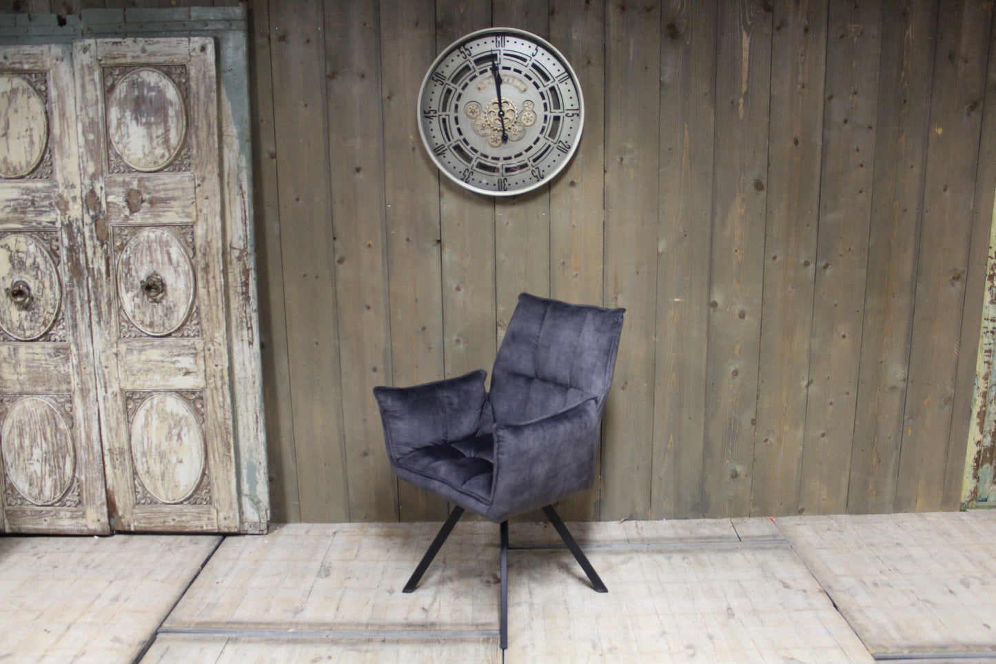 Eetkamerstoel Dynasty Antraciet