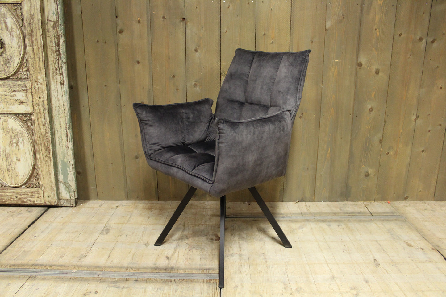 Eetkamerstoel Dynasty Antraciet