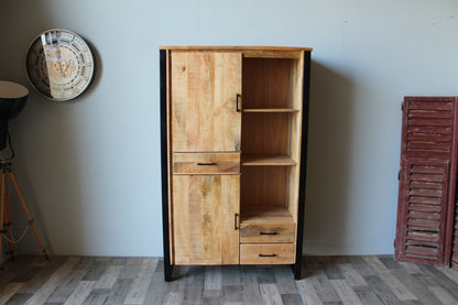 Wandkast mangohout New Jersey 110 cm