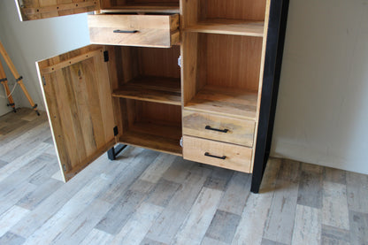 Wandkast mangohout New Jersey 110 cm