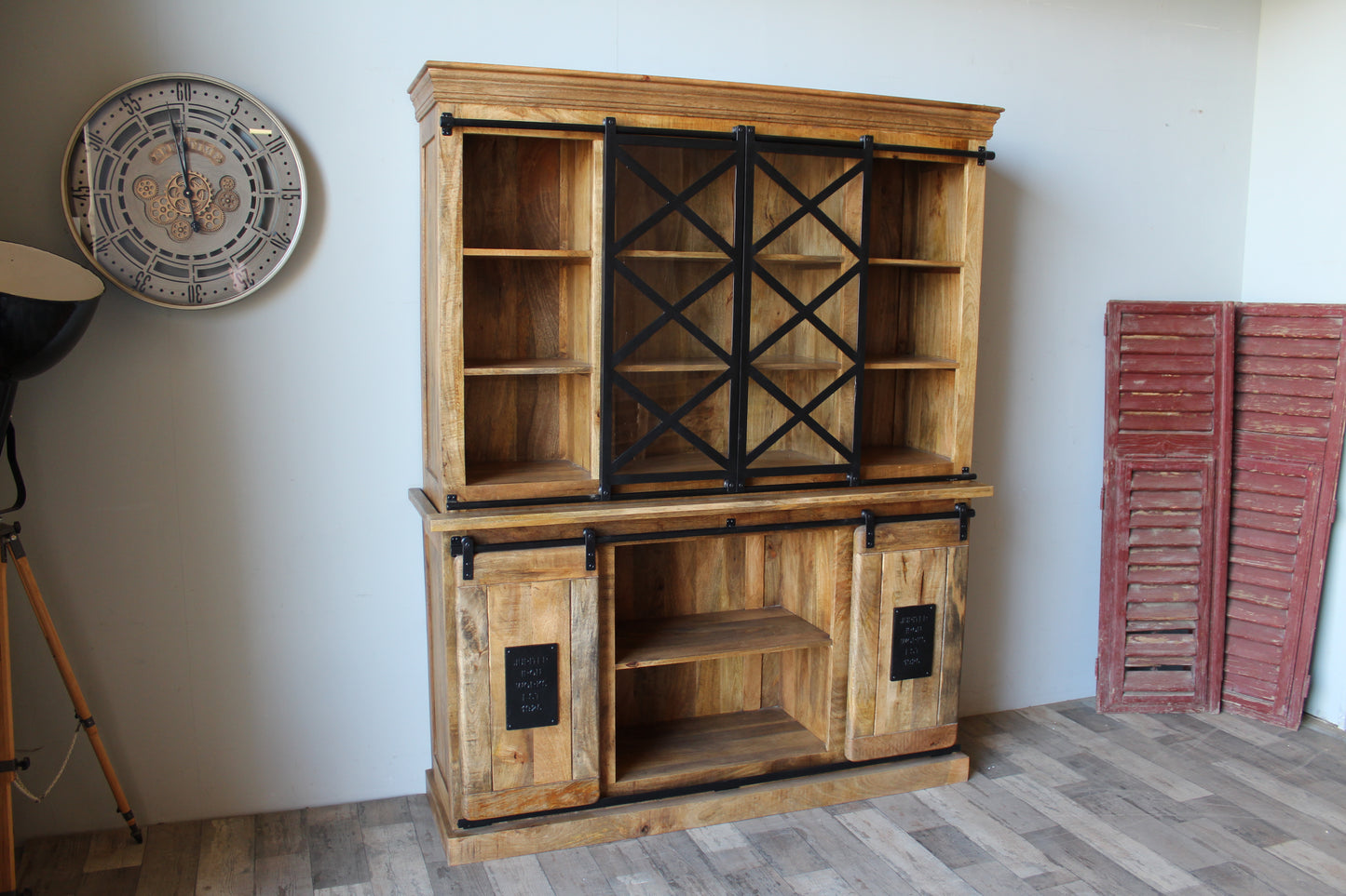 Buffetkast mangohout Jupiter 160 cm