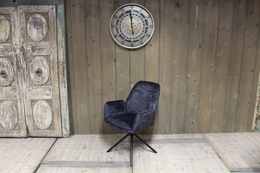 Eetkamerstoel Gaby Antraciet