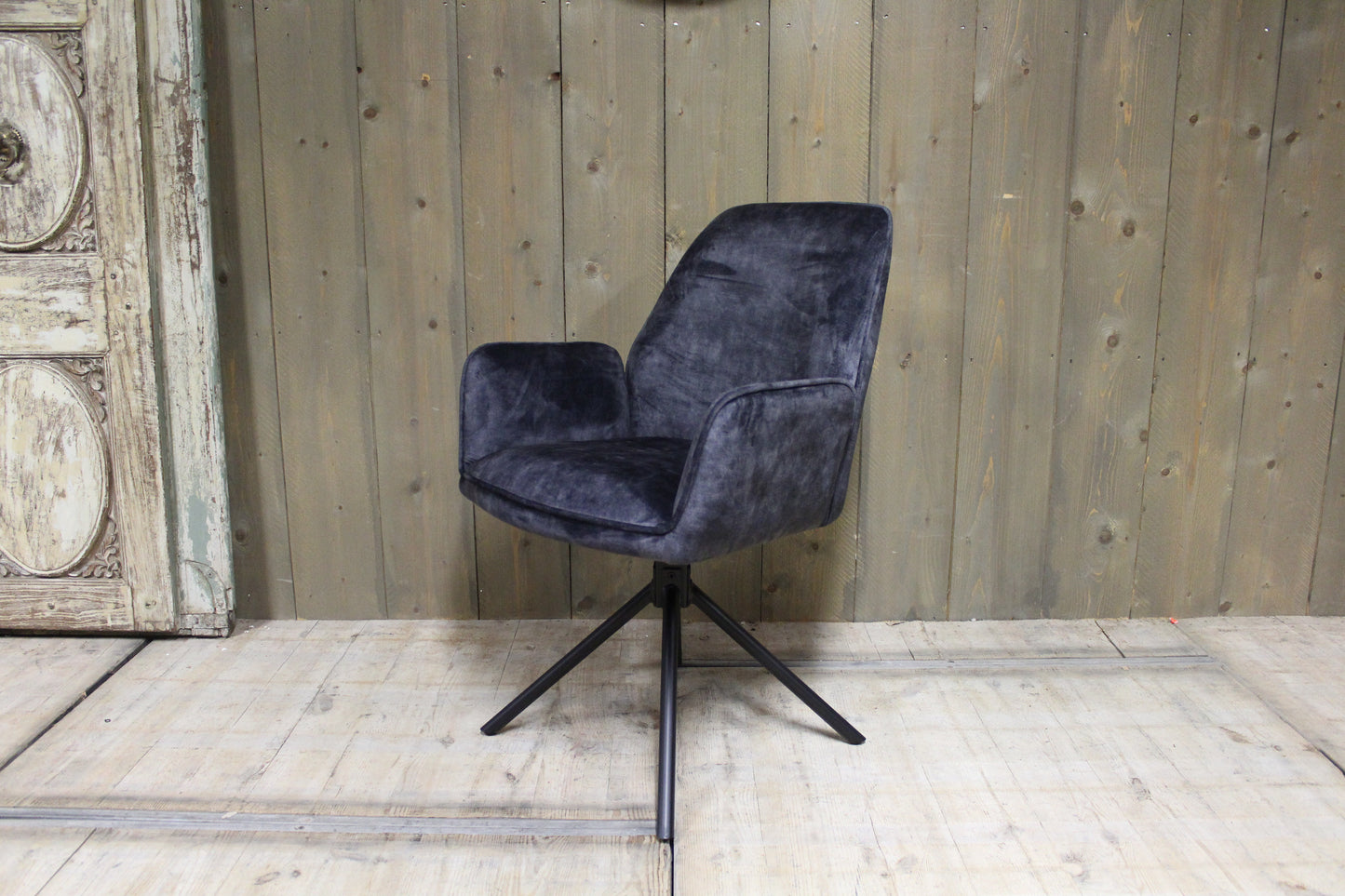 Eetkamerstoel Gaby Antraciet