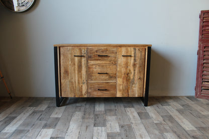 Dressoir mangohout New Jersey 135 cm