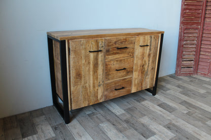 Dressoir mangohout New Jersey 135 cm