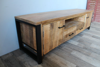 Tv meubel mangohout New Jersey 200 cm