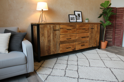 Dressoir mangohout New Jersey 200 cm