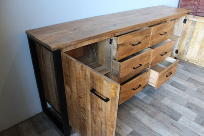 Dressoir mangohout New Jersey 200 cm