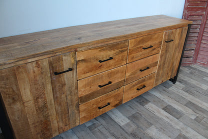 Dressoir mangohout New Jersey 200 cm