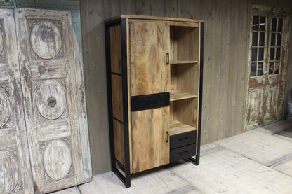 Wandkast mangohout New Jersey 110 cm