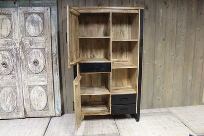 Wandkast mangohout New Jersey 110 cm