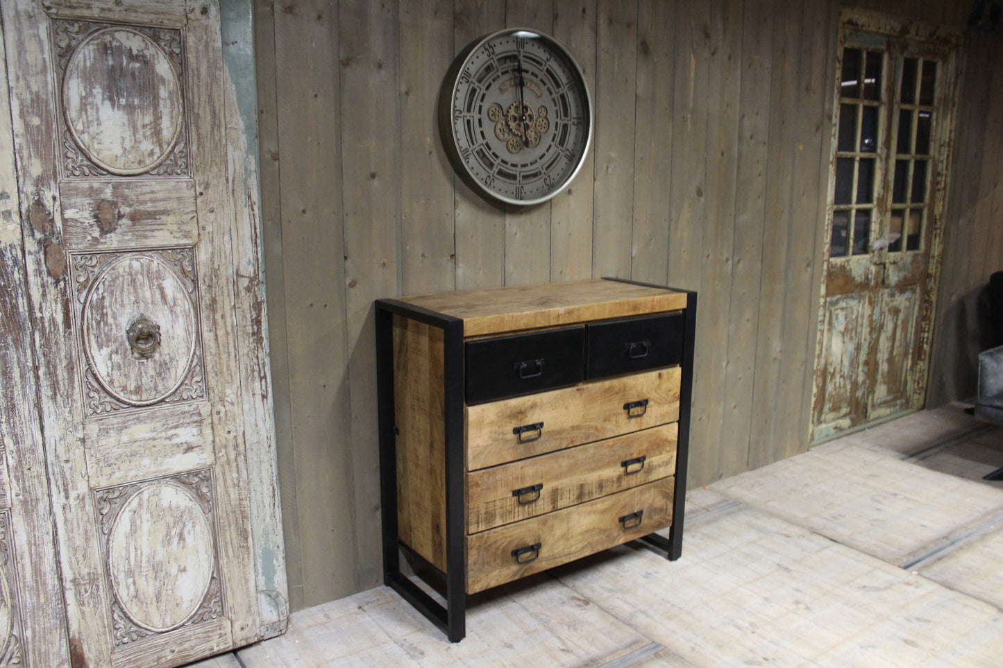 Commode mangohout 100 cm