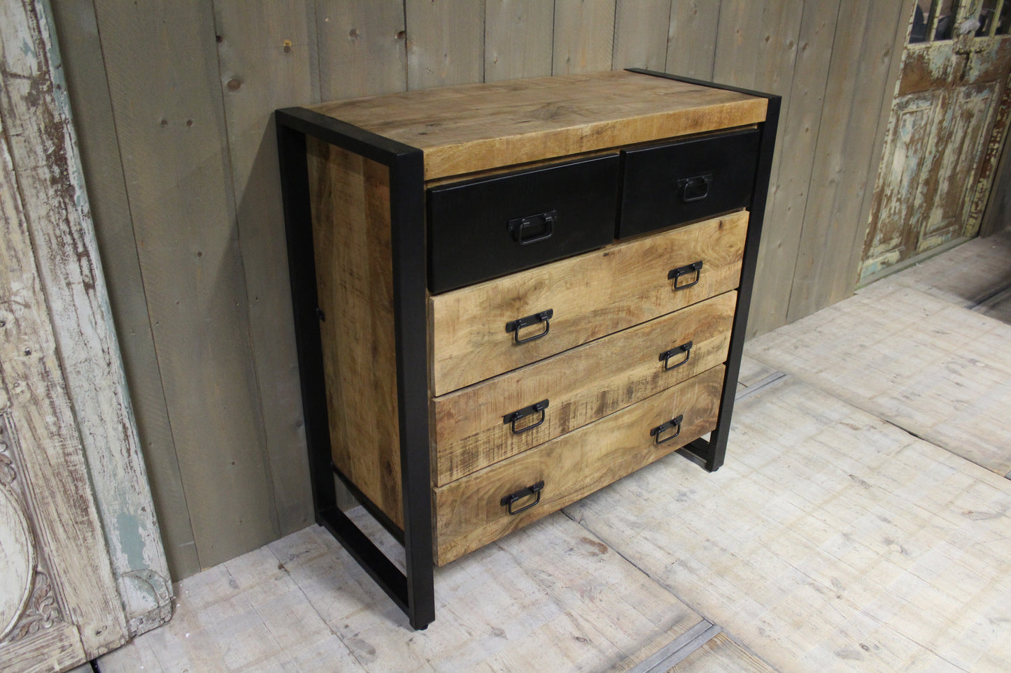 Commode mangohout 100 cm