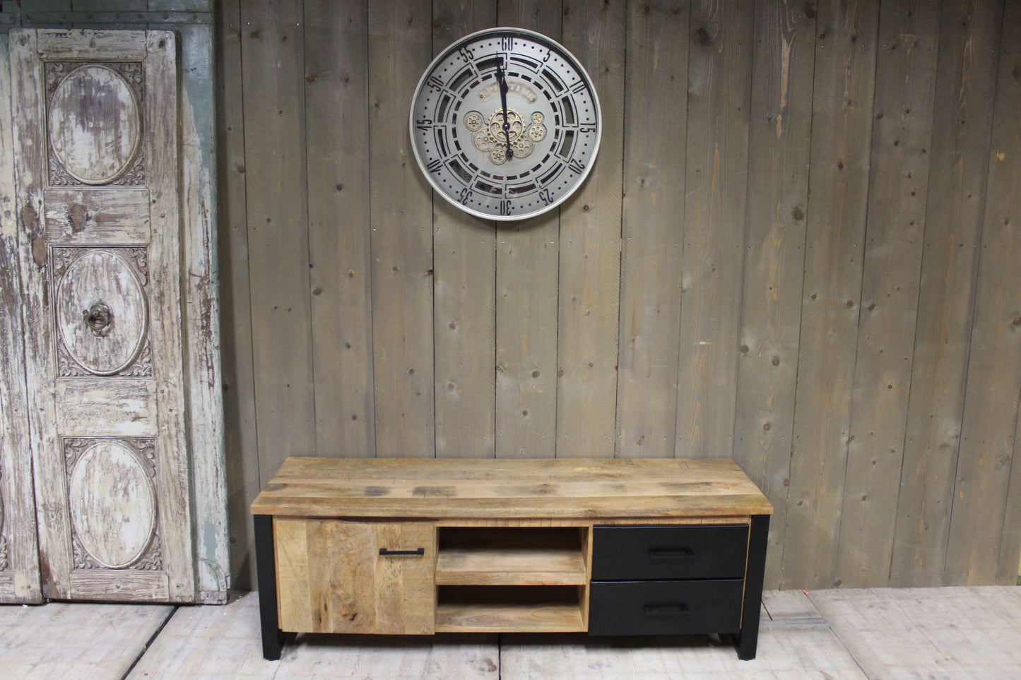 Tv meubel mangohout New Jersey 150 cm