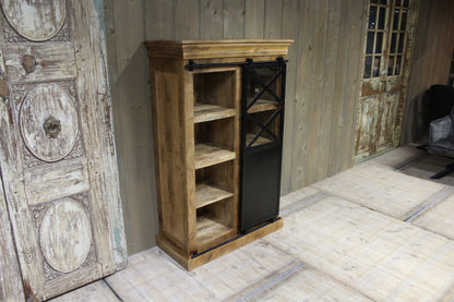 Wandkast mangohout Nora 90 cm