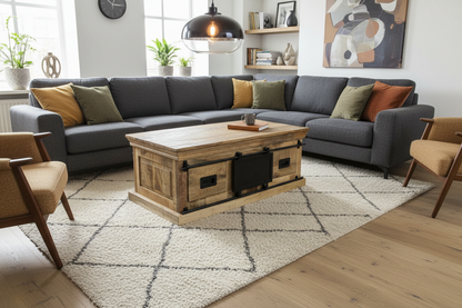 Salontafel mangohout Nora 120x60