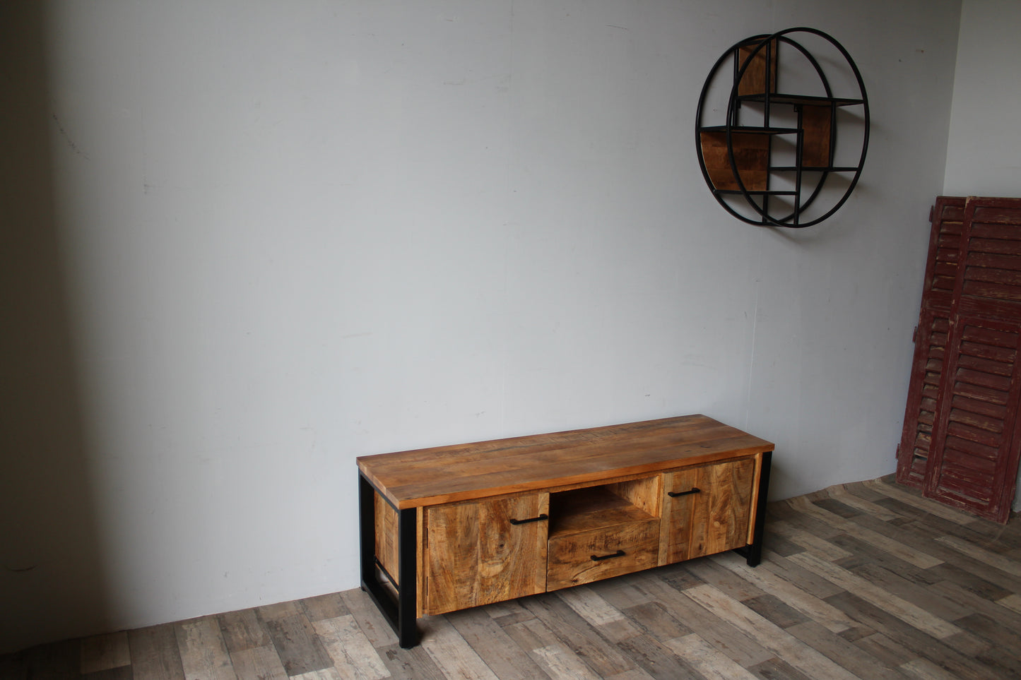 Tv meubel mangohout New Jersey 150 cm