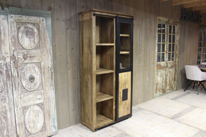 Wandkast mangohout Jupiter 100 cm