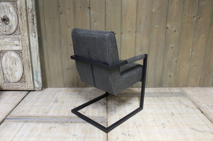 Eetkamerstoel Jim Antraciet