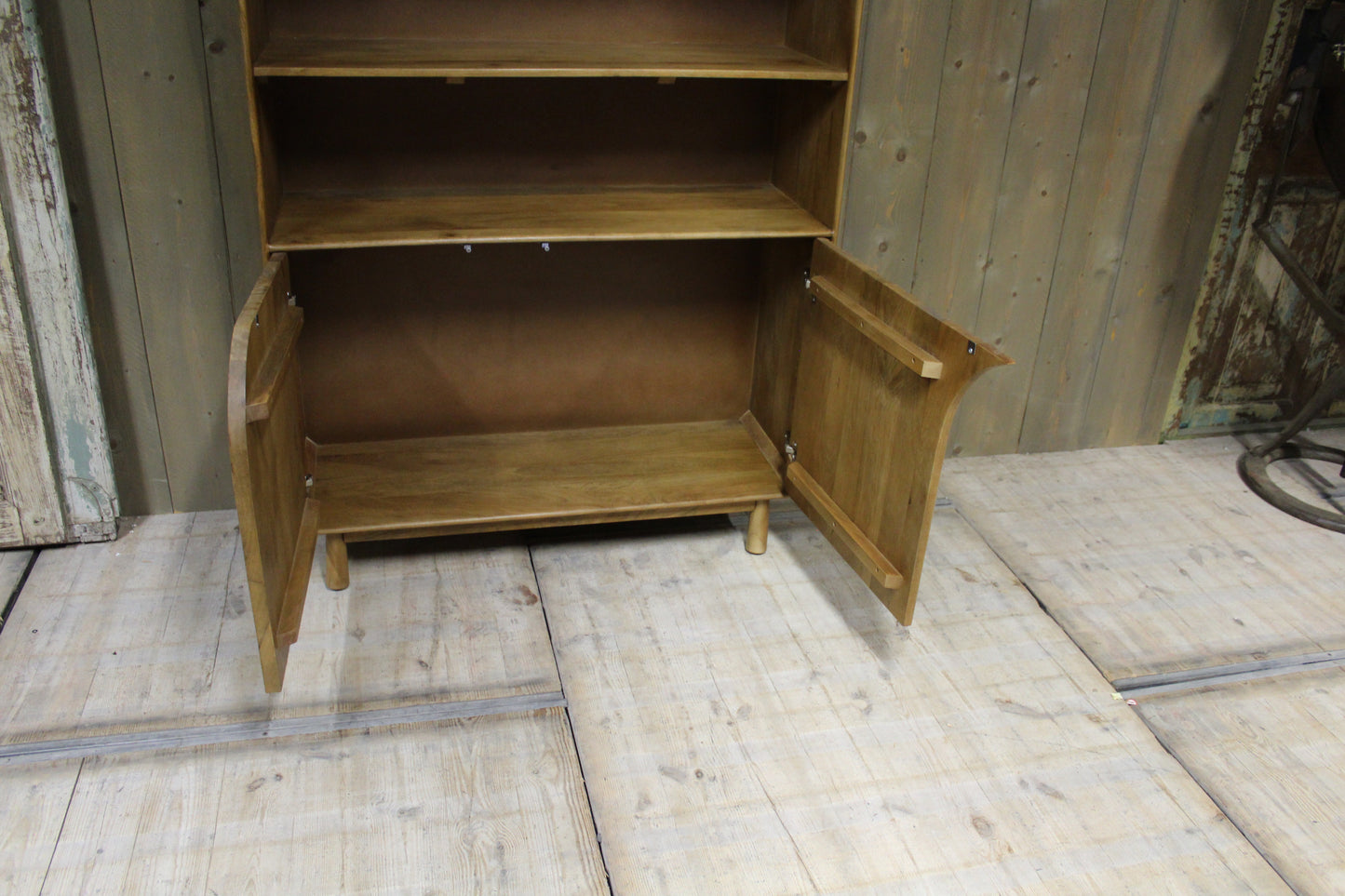 Boekenkast mangohout Wonder 110 cm