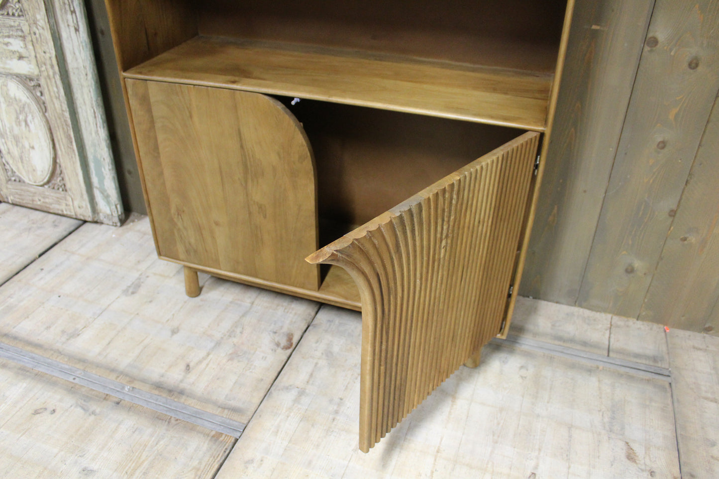 Boekenkast mangohout Wonder 110 cm